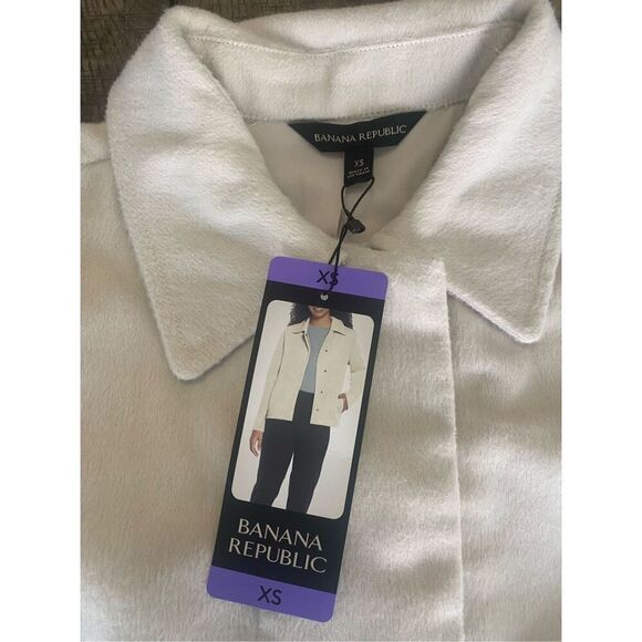 Banana Republic shacket NWT size XS - Picture 7 of 10